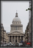 14.Pantheon * This photo of the Pantheon was taken through the bars of a fence around the Luxembourg Park.
The Panthéon (Latin Pantheon,[1] from Greek Pantheon, meaning All the Gods) is a building in the Latin Quarter in Paris, France. It was originally built as a church dedicated to St. Genevieve, but after many changes now combines liturgical functions with its role as a famous burial place. It is an early example of Neoclassicism, with a façade modelled on the Pantheon in Rome. * 1680 x 2408 * (678KB)