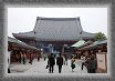 11.Senso-ji * Senso-ji main building. This is the oldest buddhist temple in Tokyo, and possibly the most important.
The legend says that in the year 628 a.D., two brothers fished a gold painted statue of Kannon, the goddess of mercy, out of the Sumida River, and even though they put the statue back into the river, it always returned to them. 
Consequently, Senso-ji was built there for the goddess of Kannon. The temple was completed in 645, making it Tokyo's oldest temple. The Kannon statue is currently kept inside the temple, but it's not visible to the public. * 2916 x 1944 * (1.44MB)